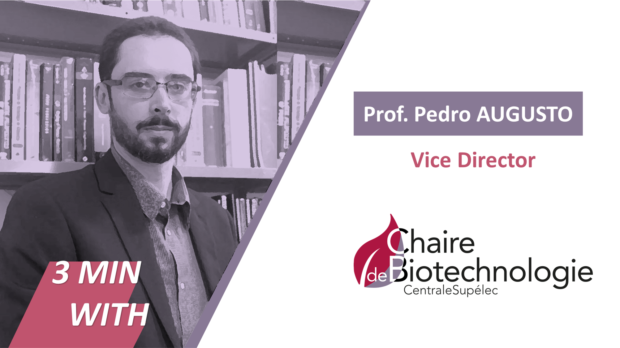 Prof. Pedro Augusto - Vice Director 